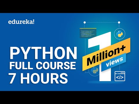 Python Tutorial For Beginners | Python Full Course From Scratch | Python Programming | Edureka