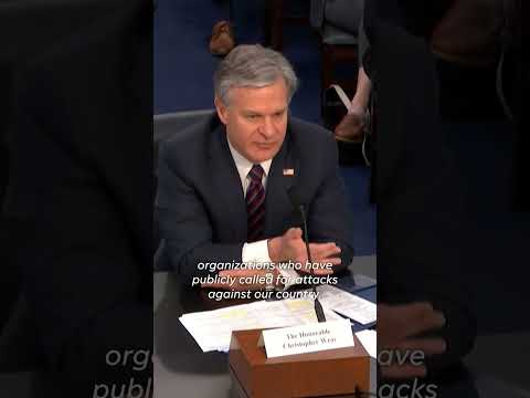 FBI Director Christopher Wray urges Congress to renew FISA #Shorts