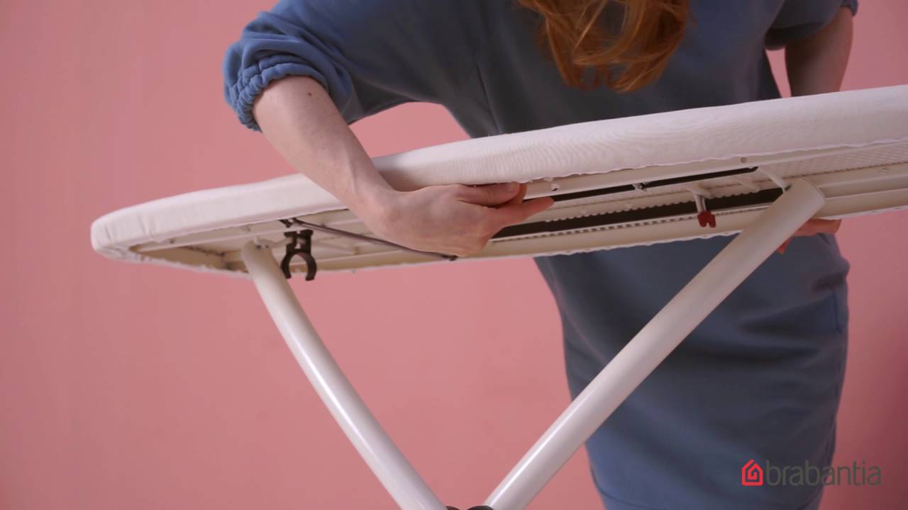 Cómo ajustar la altura | Mesa de planchar D de Brabantia | Brabantia | -  YouTube