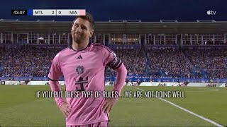 Messi takes issue with new MLS rule #futbolamericas #Messi