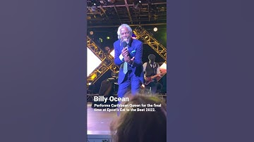 Thumbnail of Billy Ocean performs, “Caribbean Queen [No More Love On The Run]” for the final time @ ETTB 2022.