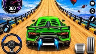 GT Car Stunts 3D-Ramp Car Racing Game - Android Car Games Gameplay|#impossiblecarstunt#rampcar#cars  screenshot 5