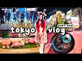Tokyo Vlog [Pt. 1] Jujutsu Kaisen Collabs, DisneySea Holidays + Fantasy Springs &amp; Food Adventures! 🍣