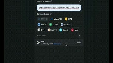 Add META-USDT liquidity in QuickSwap