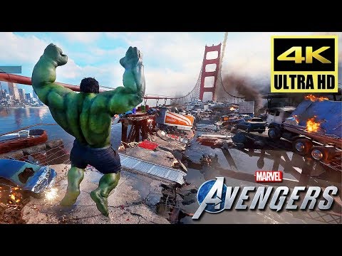[4K] Marvel's AVENGERS - Full PS4 Demo Gameplay Walkthrough (2020) @ ᵁᴴᴰ ✔