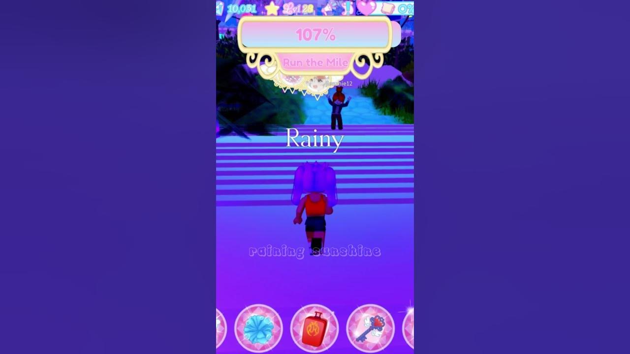 Run the mile progress bar glitch royale high confusing glitch 