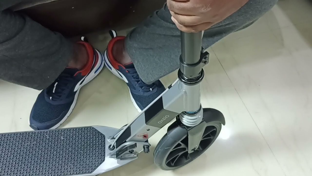 Folding Decathlon OXELO Adult Kick Scooter Town 7XL and 5XL