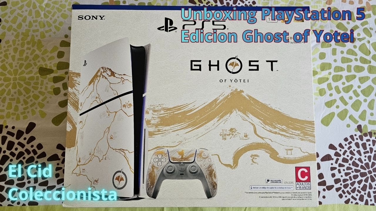 Unboxing Consola PS5 - Edicion Ghost of Yotei
