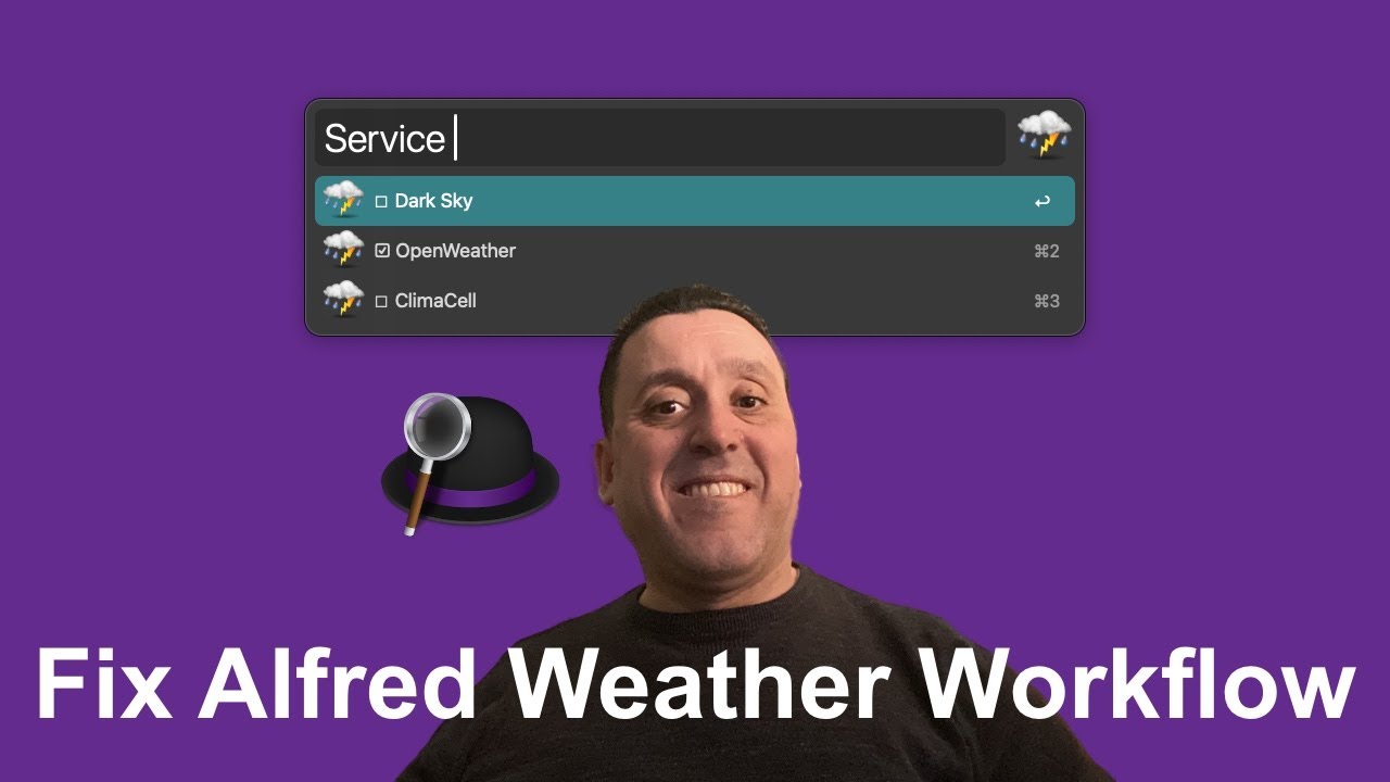 Easy Weather Service Switch for Alfred App: A Step-by-Step Guide