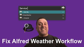 Easy Weather Service Switch for Alfred App: A Step-by-Step Guide screenshot 1