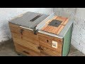 ESTACION DE TRABAJO  ROUTER- SIERRA DE MESA -HOMEMADE WORK STATION TABLE SAW -ROUTER TABLE