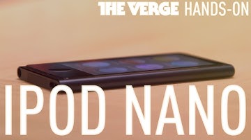 Apple iPod nano hands-on demo