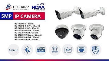 HI SHARP 5MP IP CAMERA KD Series