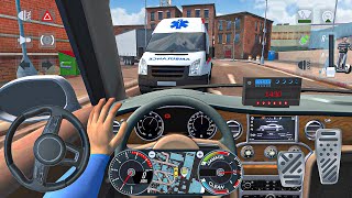 Taxi simulator new game: city Uber driving luxury Taxi | car driving game android gameplay screenshot 3