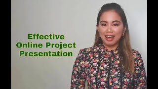 HOW TO DO ONLINE PROJECT PRESENTATION using your company's website | No Powerpoint No Problem!