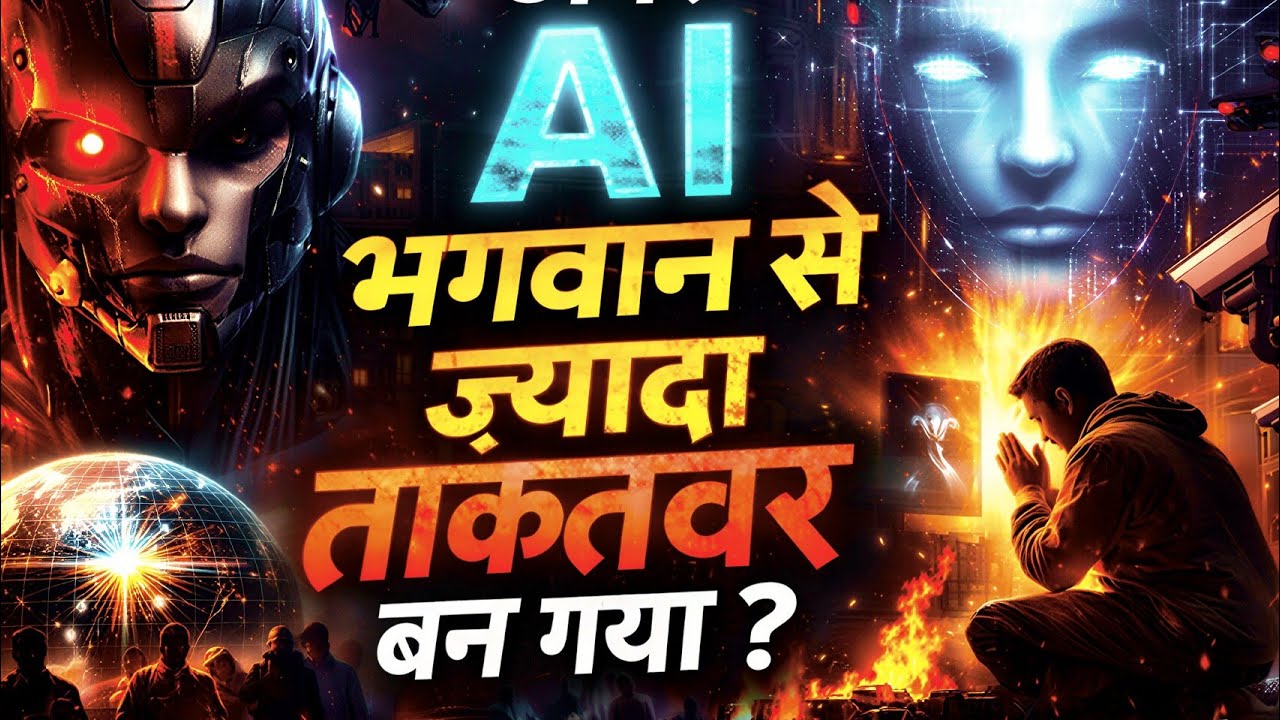 अगर AI भगवान से ज़्यादा ताकतवर बन गया तो? 😨 | Dark Future of Artificial Intelligence | Curiouskaal