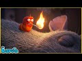 Hot Fire Massage! 🔥 Larva vs Big Rat 😱 Funny Larva Cartoon 2026