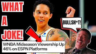 Woke Sports Media Celebrates HORRIBLE WNBA Ratings Amid ATTENDANCE as BAD as MINOR LEAGUE HOCKEY!