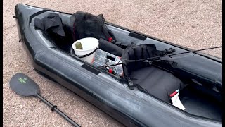 Packraft sissikalastuksessa - varuste-setup esittely - Packraft for fishing, introducing my setup