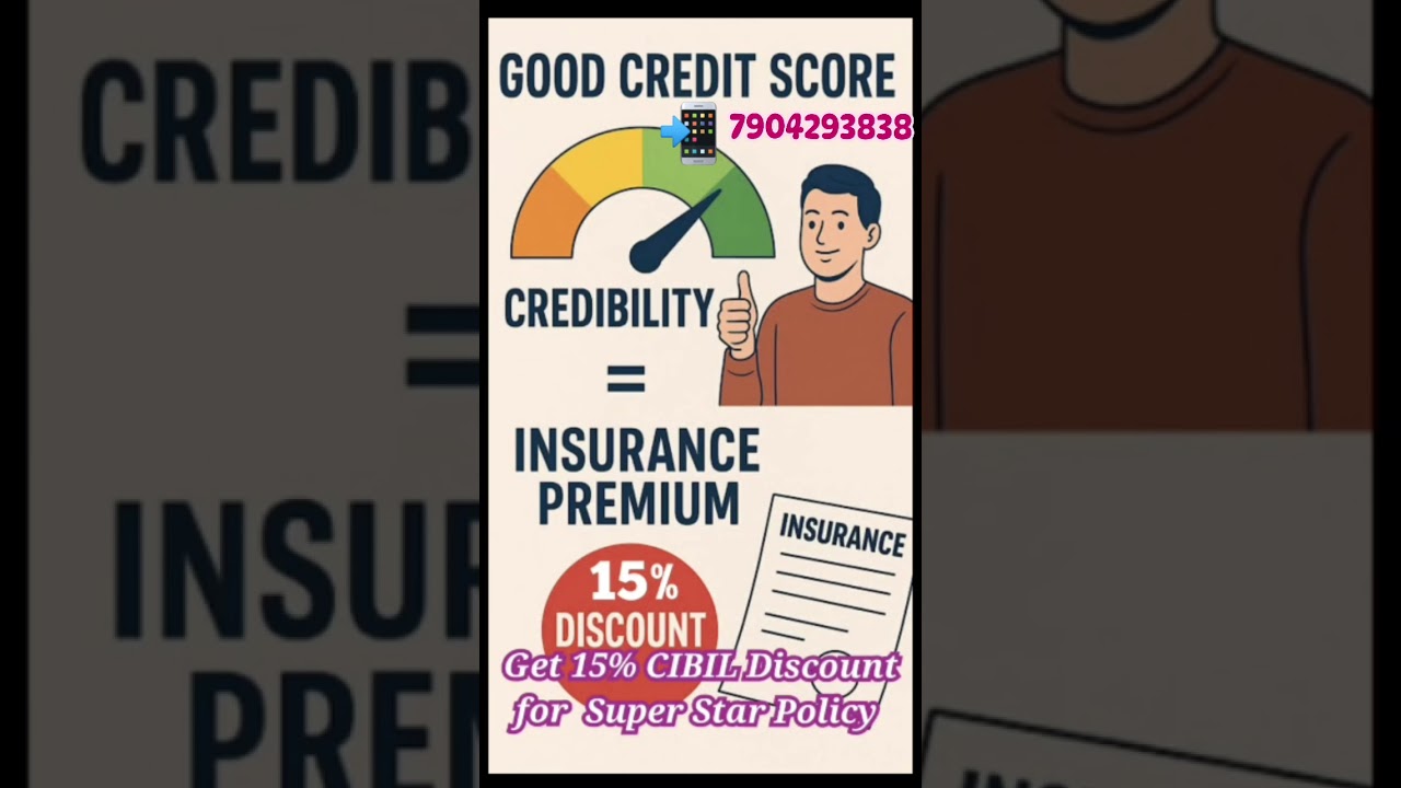CIBIL score people offer health insurance today onwards call 7904293838