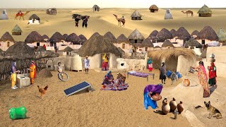 Traditional Desert Village Life in Cholistan Pakistan | Cholistan Desert | Ancient Culture Pakistan