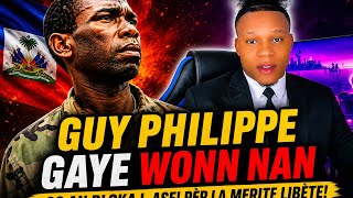 GUY PHILIPPE GAYE WONN NAN JEUNESSE LA ANBAKE PRAL GEN KOURI