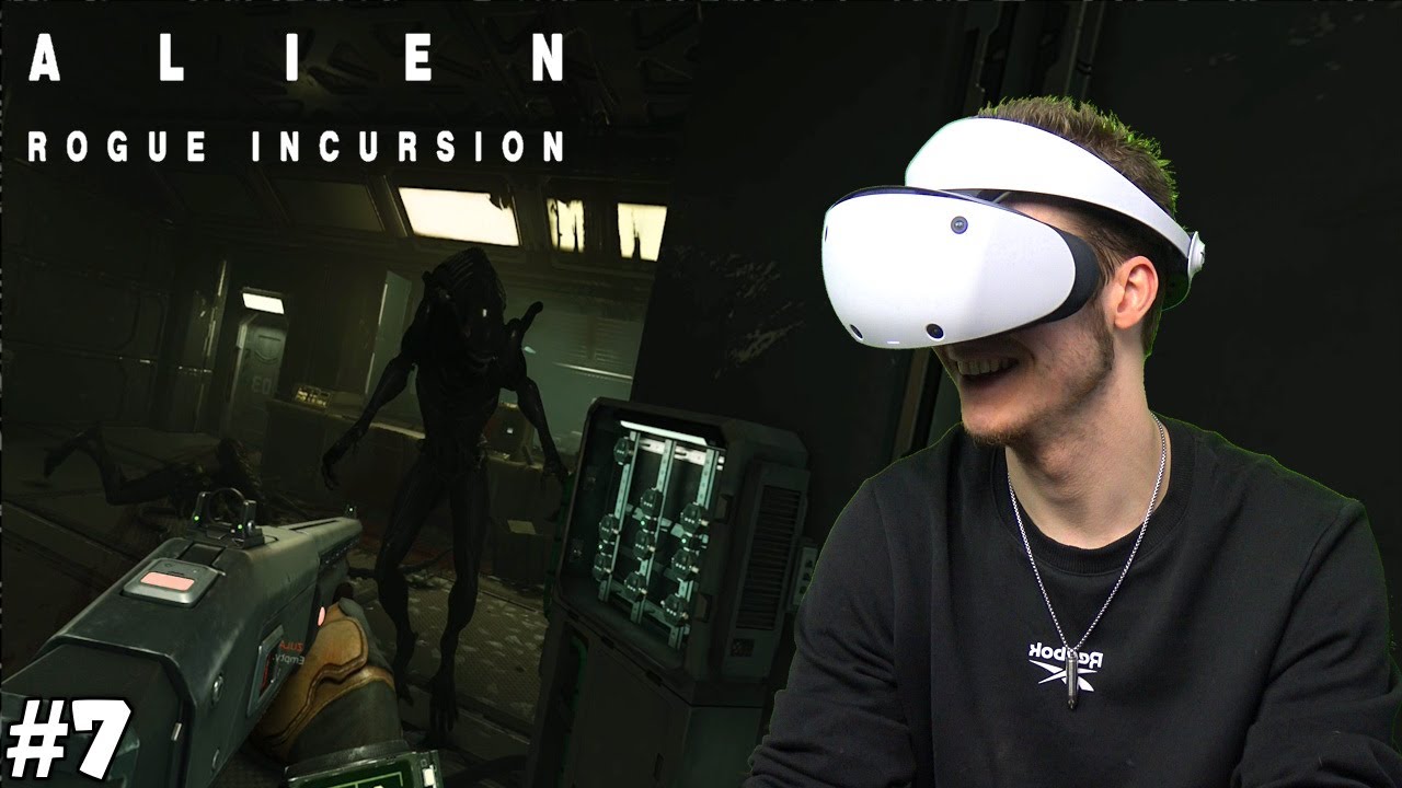 Alien Rogue Incursion Gameplay (PSVR2/PS5Pro) Part 7 - Elevator Mayhem ...