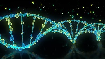 An animation of a DNA sequence I Free Stock Footage - No Copyright - 4k video