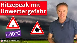 Thumbnail for Markanter Hitzepeak, extreme Tropennächte und zunehmende Unwettergefahr