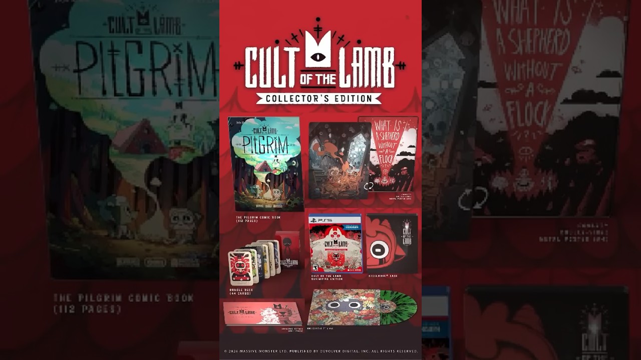 CULT OF THE LAMB DEFINITIVE COLLECTOR'S EDITION - YouTube