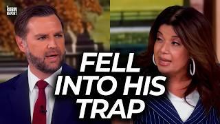 ‘View’ Hosts Gets Visibly Angry as Their Trap for JD Vance Backfires