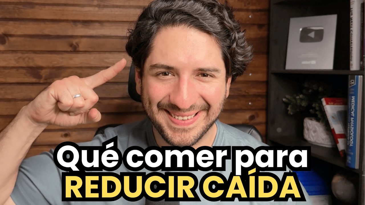 Qué comer para REDUCIR la caída del CABELLO y hacerlo más grueso