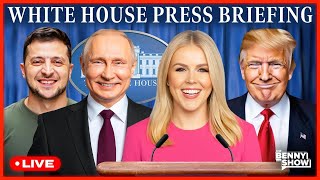 White House Press Briefing LIVE Right Now After Trump Peace Summit | Putin & Zelenskyy Meeting Soon?