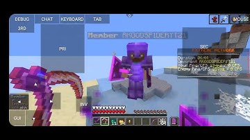 I had to use my subscriber texture pack in pojav !