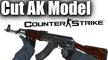Unreleased AK47 Model for Counter-Strike