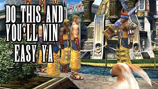 How to defeat the Luca Goers (Final Fantasy X)