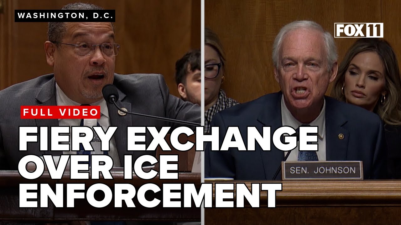 'You disgust me!': Wisconsin senator, Minnesota attorney general argue about immigration enforcement