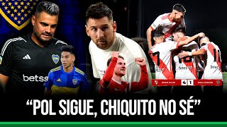 🔥CHIQUITO ROMERO se iría de BOCA + MESSI casi a las PIÑAS + GOLAZO de ALEXlS + RIVER vs BOCA