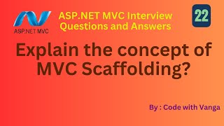 Explain the concept of scaffolding in ASP dot net MVC?