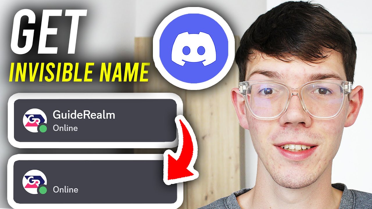 How To Get Invisible Username On Discord - Step By Step