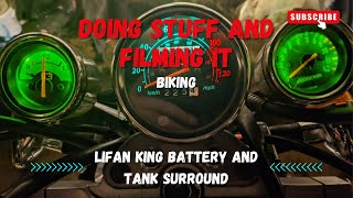 Lifan King project; New Battery and Instrument shell.