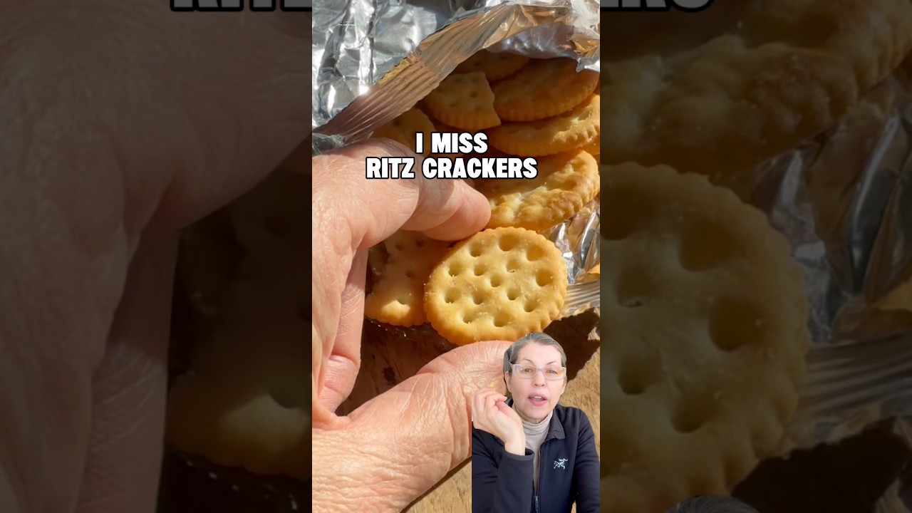 I found a gluten-free Ritz Cracker dupe. #shorts #glutenfree #crackers #glutenfreesnacks