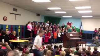 Brianna's Christmas program #2