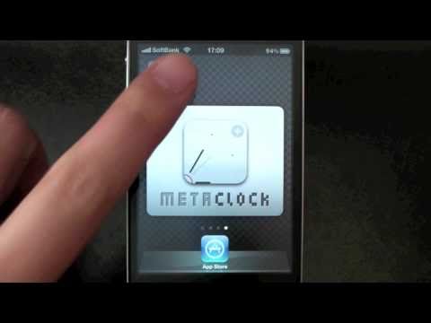 MetaClock: iPhone / iPod touch App (English)