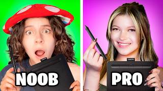 Noob VS PRO ARTIST in Roblox….