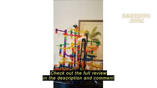 Review Marble Genius Marble Run Pipe & Sphere Accessory Add-on Set - 10 Pcs Total (4 Pipes, a Ramp,