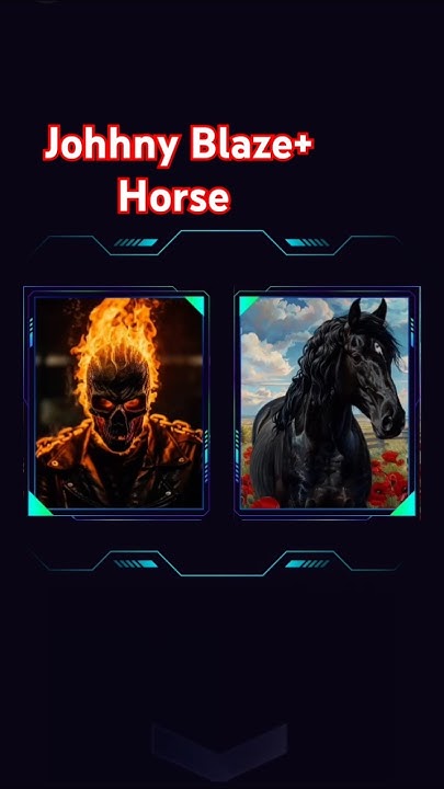 The Blaze - Territory - Official Video Johnny Blaze+ Horse in animal fusion hybrid ideas for new dangerous