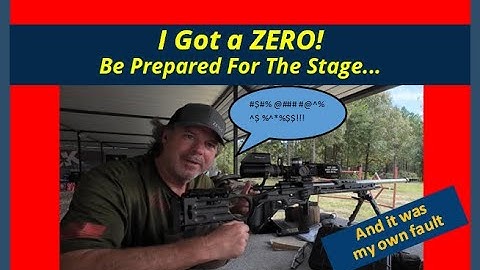 How To ZERO a Stage - By Not Being Prepared