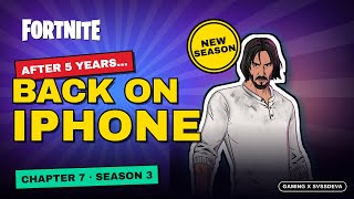 Fortnite is BACK on iPhone + Chapter 7 Season 3 Runners (June Breakdown)