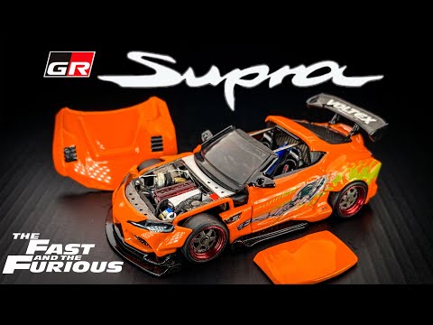 How to revive GR Supra Soul with ZJZ engine & Brian’s Fast & Furious Livery Tomica Custom | not BMW